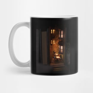 Book nook - cafe Mug